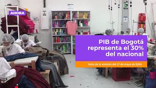 El PIB creció lentamente en Colombia y en Bogotá  Economía [upl. by Dahij]