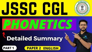 PHONETICS BY BALASUBRAMANIAM FOR JSSC CGL and JSSC NAGARPALIKA English class  part1 [upl. by Aillij]