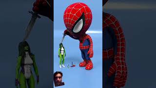 GTA V Did SheHulk crush Spidey or not gta [upl. by Nylsirk481]