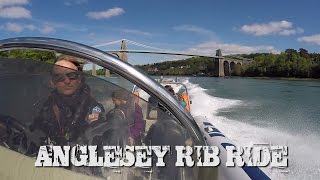 Rib Ride on the Menai Straits  Bridges and Swellies [upl. by Dib]