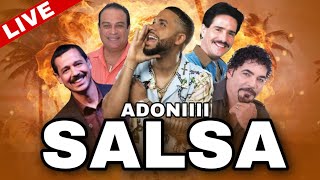 SALSA CLASICA VOL 6 🥁 SIN DESPERDICIO 😍❤️ MEZCLANDO EN VIVO DJ ADONI 🎤 [upl. by Lothario]