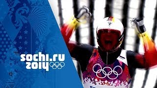 Luge Golds Inc Germany Dominate With A Clean Sweep Of The Gold Medals  Sochi Olympic Champions [upl. by Suneya291]