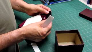 Lining a Box  Padded Velvet  Part 2 of 2 [upl. by Sorenson]