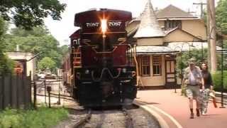 New Hope amp Ivyland Train Ride 06272014 [upl. by Isiah]