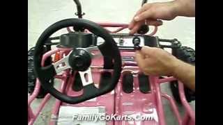 Mini XRS Go Kart Walk Around From FamilyGoKartscom [upl. by Nevet]