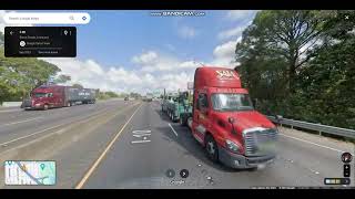 Interstate 10 Baton Rouge LA westbound [upl. by Rezal172]