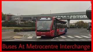 Buses At Metrocentre Interchange 25102024 [upl. by Asselem]