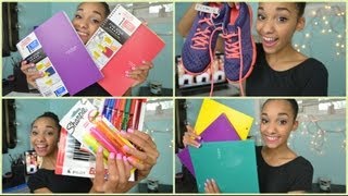 ✎School Supplies Haul 2013✎ [upl. by Refinnaej]