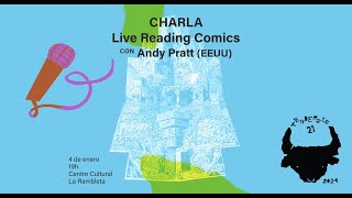 Tenderete 21 2024 Live reading comics con Andy Pratt EEUU [upl. by Adebayo]