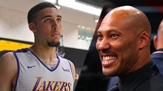 Liangelo Ball FORCED To Play Basketball Instead of Football By Lavar [upl. by Annahsad267]