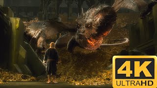 Smaug the Magnificent Pt 4  The Hobbit  The Desolation of Smaug 4K HDR [upl. by Liryc]