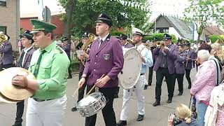 Schützenfest Königshoven 2024 Mars de Medici [upl. by Gothard]