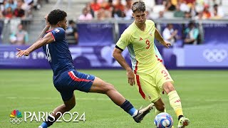 Spain SHINES in 31 victory over Dominican Republic at Paris Olympics  NBC Sports [upl. by Saibot]