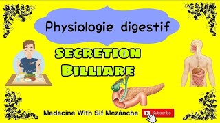 3 La Sécrétion Billiare  Physiologie 2éme Mef [upl. by Malvino312]