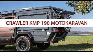 CRAWLER KMP 190 Pikap Karavan İnceleme  Kamp Karavan Fuarı [upl. by Andrade]