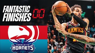 Final 401 WILD ENDING Hawks at Hornets  November 30 2024 [upl. by Chic]