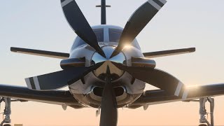 Engine Start  Daher TBM 930  Flight Simulator [upl. by Eseeryt]