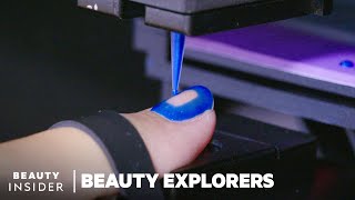 Robot Perfectly Paints Your Nails In Minutes  Beauty Explorers  Beauty Insider [upl. by Kcirednek]