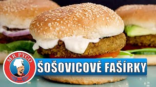 šošovicové fašírky 🍔 LENTIL BURGER👨‍🍳 Martin PYCO Rausch [upl. by Tnerual10]