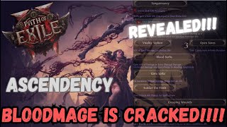 Full Ascendency Revealed in Path Of Exile 2  BloodmageWitch Explained by a Poe Player [upl. by Davidoff]