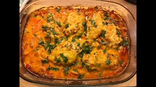 Hähnchen Paprika Sahne Gratin Mit Knochenbrühe [upl. by Ityak244]