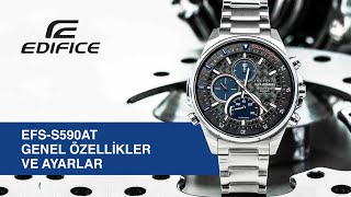 CASIO EDIFICE EFSS590 [upl. by Olnek455]