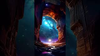 Cave Exit to the Cosmos A Journey Beyond 🌌🕳️ meditationmusic thirdeye [upl. by Desimone570]