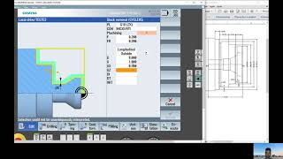 Torno CNC  Ciclo de Desbaste Torno Siemens CNC  CYCLE95 [upl. by Nannek376]