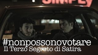 nonpossonovotare  Il Terzo Segreto di Satira [upl. by Arodaeht736]