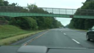 I691 east in Connecticut from I84 junction to I91 junction [upl. by Gothart]