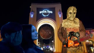 WE WENT TO UNIVERSAL STUDIOS HORROR NIGHTS [upl. by Aliakim]