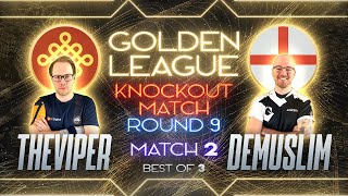 TheViper vs DeMusliM  125k Golden League  Redemption Bracket R9  Game 2  Age of Empires 4 [upl. by Turoff]