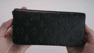 Louis Vuitton Zippy Wallet Vertical  Monogram Shadow [upl. by Zobias]