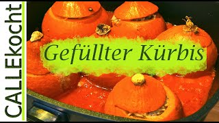 Gefüllter Kürbis auf Tomatensoße  Omas bestes Rezept [upl. by Marena]