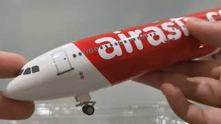 Airplane unboxing AirAsia edition [upl. by Kiri]