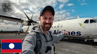 Flying to NORTHERN LAOS 🇱🇦  Journey to PHONSAVAN  Laos Travel Vlog [upl. by Barstow986]