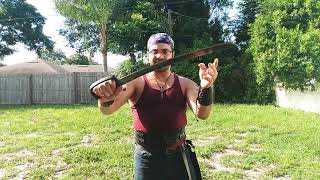 Marbles Cutlass sword machete cutthrust test review [upl. by Haugen400]