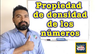 Propiedad de densidad de los números fracciones y decimales [upl. by Titus155]