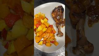 Honey chicken 🍯 chicken honey recipe autumn food highprotein cooking automnrecipe healthy [upl. by Archibaldo]