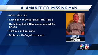 Alamance County deputies searching for missing man [upl. by Ferneau30]