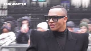 Olivier ROUSTEING  Balmain stylist amp designer   Paris Fashion Week 26 january 2023 show Fendi [upl. by Ellsworth]