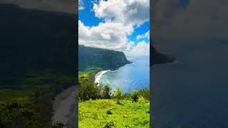 Waipi’o valley lookout at Big Island Hawaii youtubeshorts hawaiianisland [upl. by Anahir]