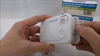 Honeywell XC100 Koolmonoxidemelder review unboxing [upl. by Lenhart257]