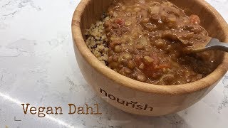 Easy Vegan Dahl Recipe baby friendly [upl. by Stacia]