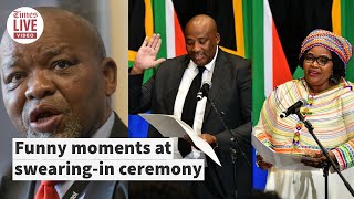 From conscientiously to divulging state secrets Funny moments at swearingin ceremony [upl. by Neelyk]