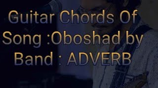 Oboshad  Adverb  Easy Guitar Lesson with Lyrics [upl. by Cassandra]