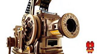 Film Projector  Vintage Style 3D Puzzle [upl. by Archibold]