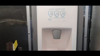 hand dryer automatic hand wash dryer wallgatc public toilet harpurhey Manchester 🚹 [upl. by Farrica]