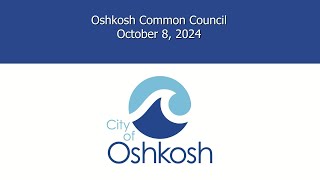 Oshkosh Common Council 10824 [upl. by Yrrol918]