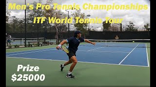 SoCal Pro Series USTA Pro Circuit Event Mens Championships  ITF World Tennis Tour  Calabasas CA [upl. by Ondrea]